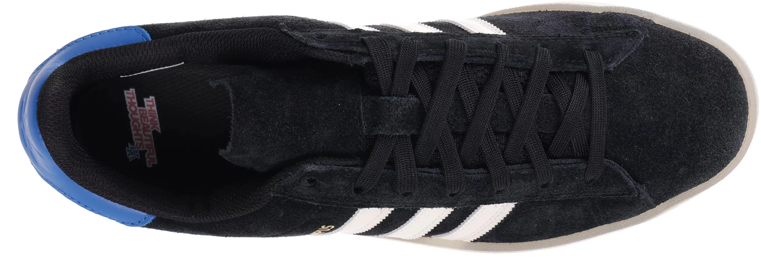 ADIDAS CAMPUS ADV - (MAXALLURE)  BLACK WHITE BLUE