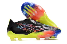 adidas Copa Sense + FG 'Al Rihla 2022 World Cup' - Black/Bright Cyan/Yellow