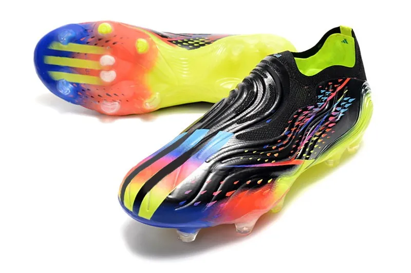 adidas Copa Sense + FG 'Al Rihla 2022 World Cup' - Black/Bright Cyan/Yellow