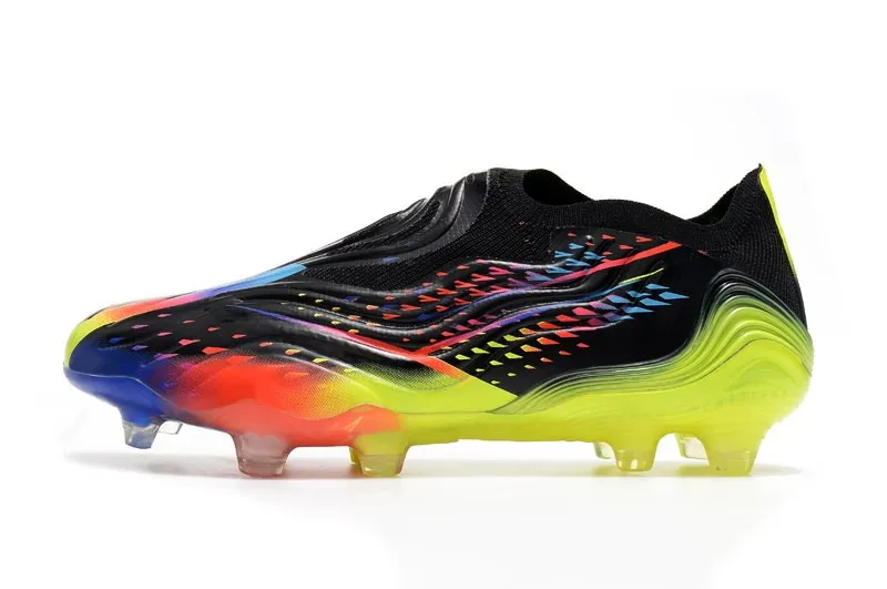 adidas Copa Sense + FG 'Al Rihla 2022 World Cup' - Black/Bright Cyan/Yellow