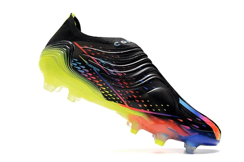 adidas Copa Sense + FG 'Al Rihla 2022 World Cup' - Black/Bright Cyan/Yellow