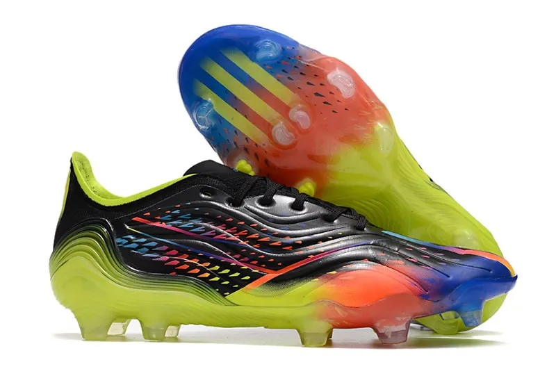 adidas Copa Sense .1 FG 'Al Rihla 2022 World Cup' - Black/Bright Cyan/Yellow