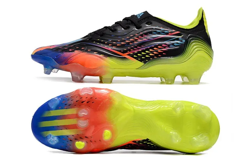 adidas Copa Sense .1 FG 'Al Rihla 2022 World Cup' - Black/Bright Cyan/Yellow