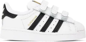 Adidas Kids Baby White & Black Superstar Sneakers