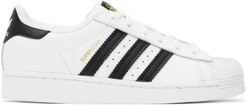 Adidas Kids White Superstar Sneakers