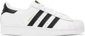 Adidas Kids White Superstar Sneakers