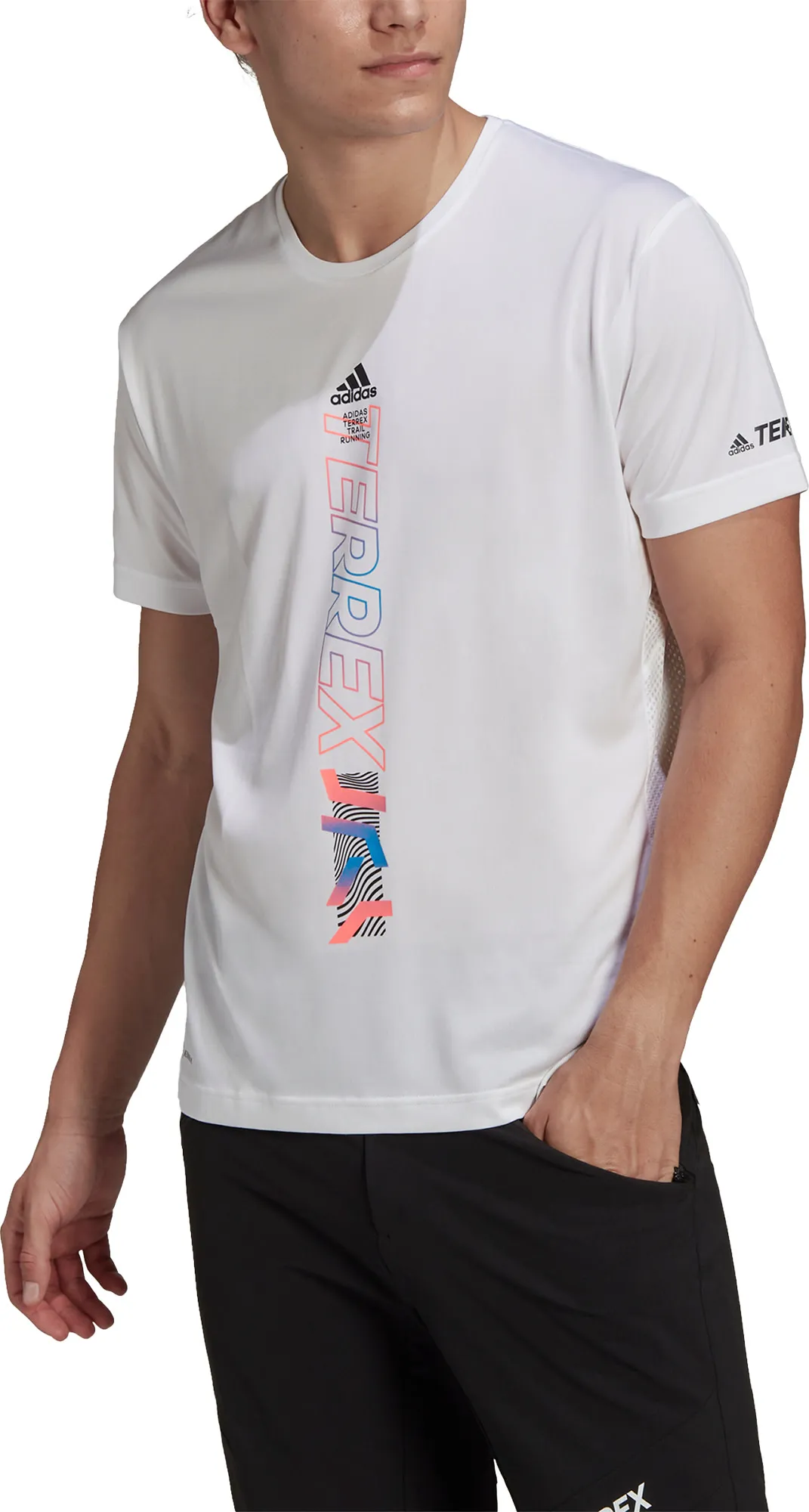 Adidas Men's Terrex Agravic Tee White | Buy Adidas Men's Terrex Agravic Tee White here | Outnorth