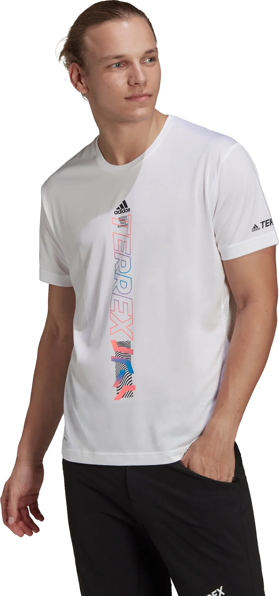 Adidas Men's Terrex Agravic Tee White | Buy Adidas Men's Terrex Agravic Tee White here | Outnorth