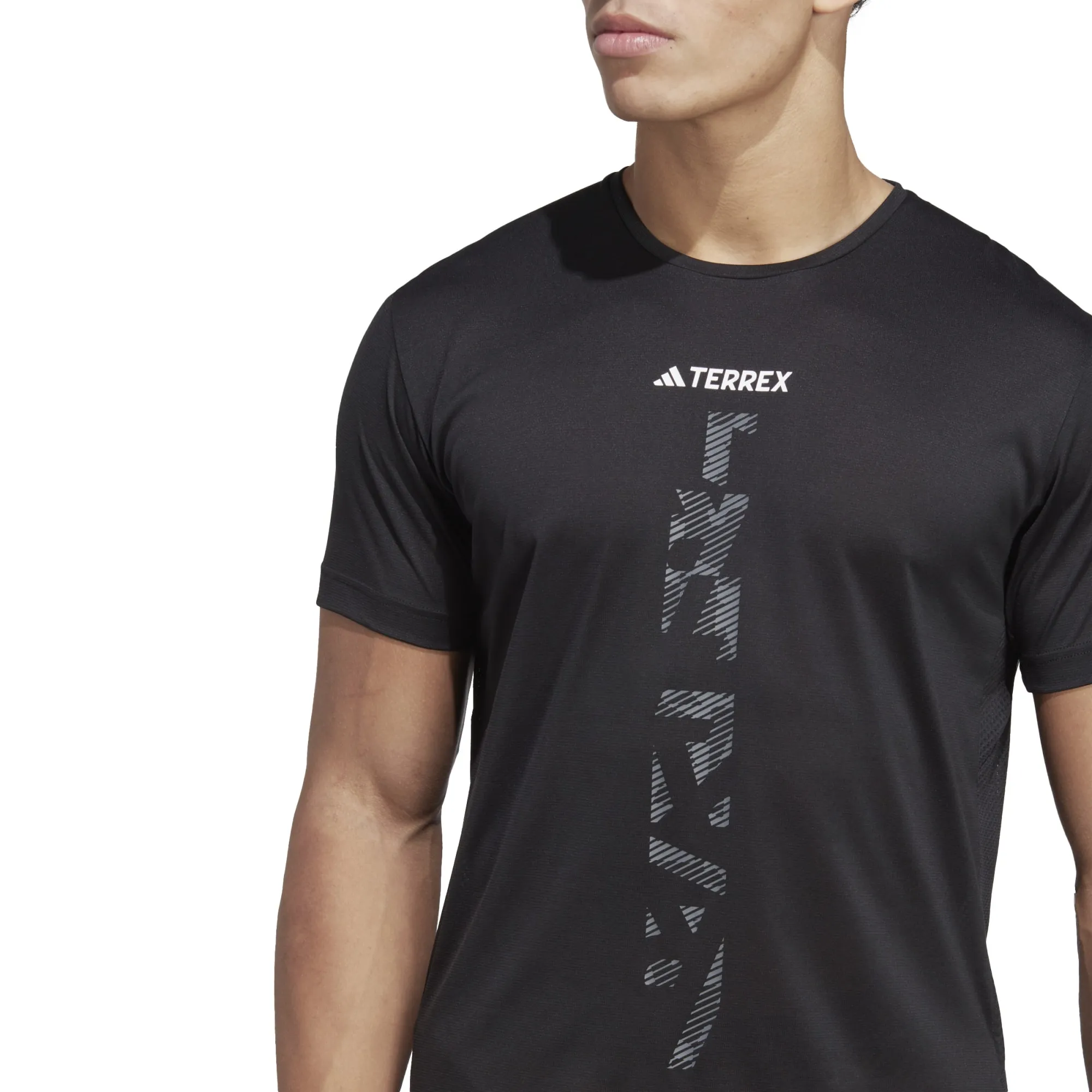 Adidas Men's Terrex Agravic Trail Running T-Shirt Black | Buy Adidas Men's Terrex Agravic Trail Running T-Shirt Black 