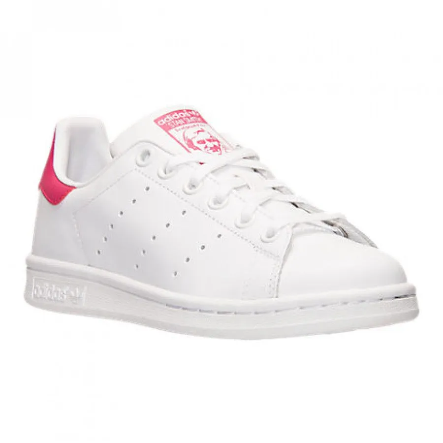 Adidas Original STAN SMITH Junior’s - FTWWHT/FTWWHT/BOPINK/FTWBLA/FTWBLA/ROSECL