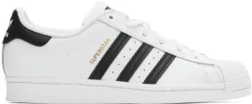 Adidas Originals White & Black Superstar Sneakers