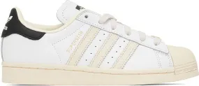 Adidas Originals White & Off-White Superstar Sneakers