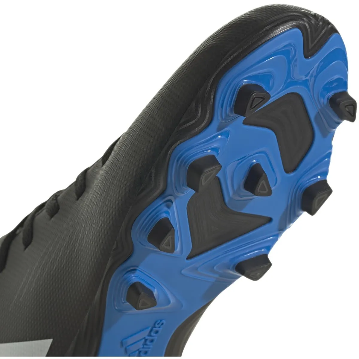 Adidas Predator Edge.4 FxG Jr (Black/White/Blue)