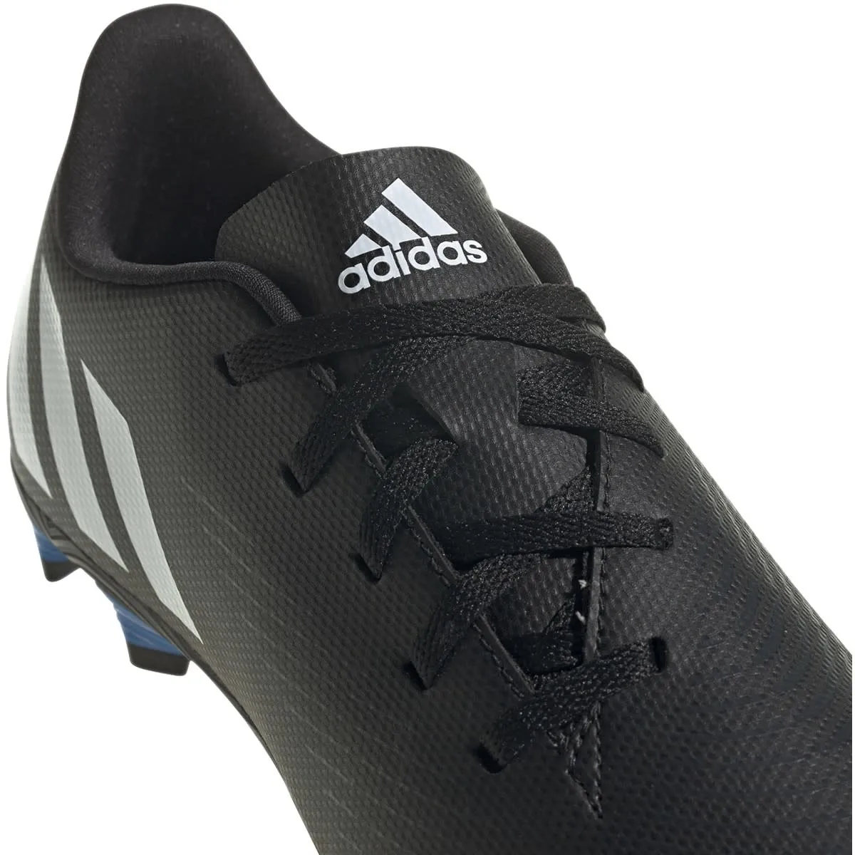 Adidas Predator Edge.4 FxG Jr (Black/White/Blue)