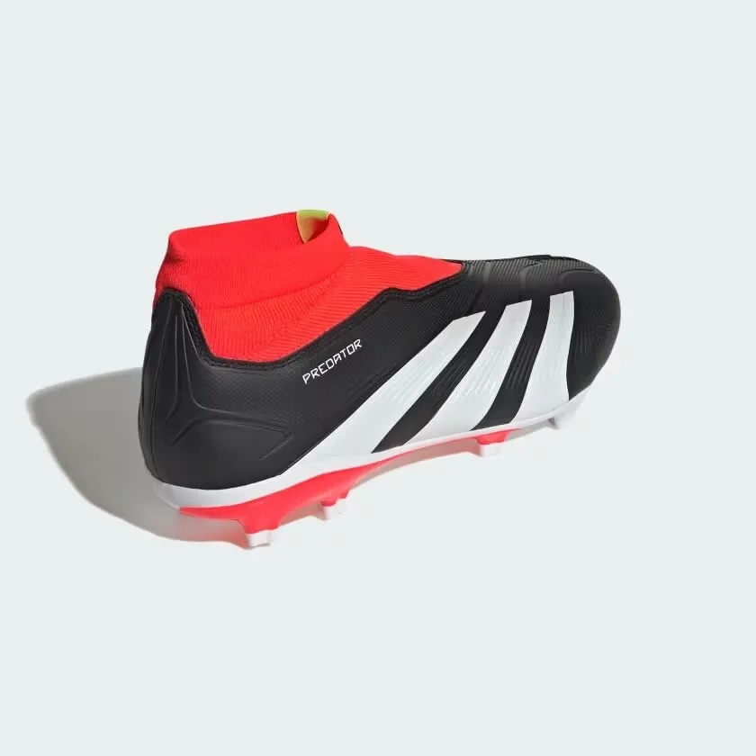 Adidas Predator League Laceless FG (Black/Orange)