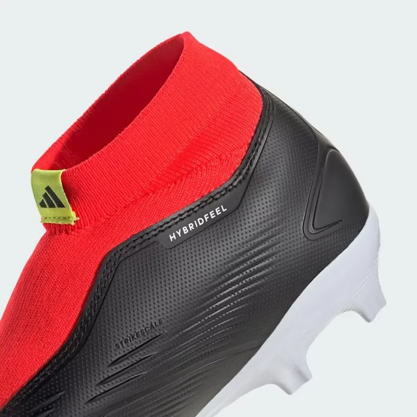 Adidas Predator League Laceless FG (Black/Orange)