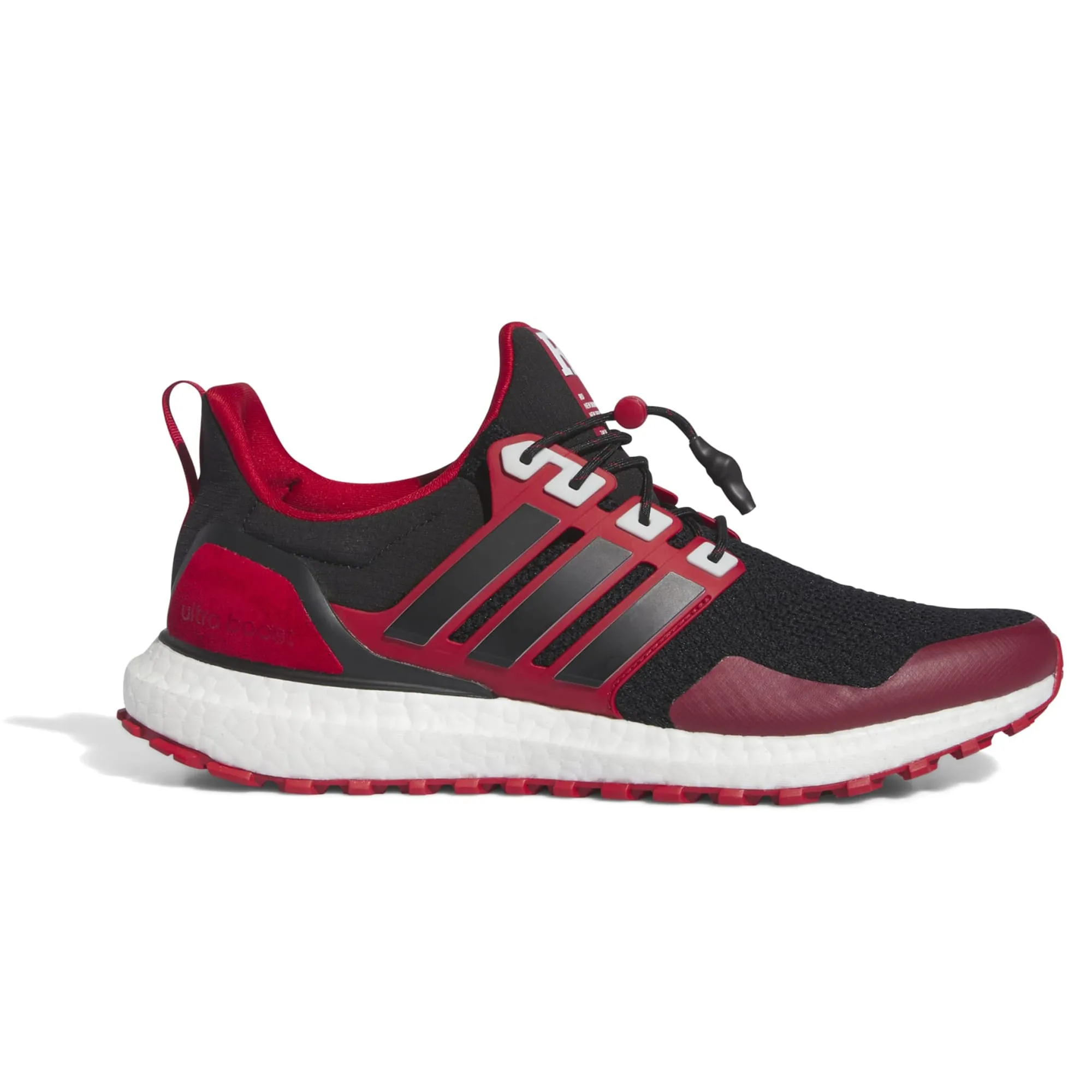 adidas  Rutgers Scarlet Knights Black/Scarlet Ultraboost 1.0 Running Shoe