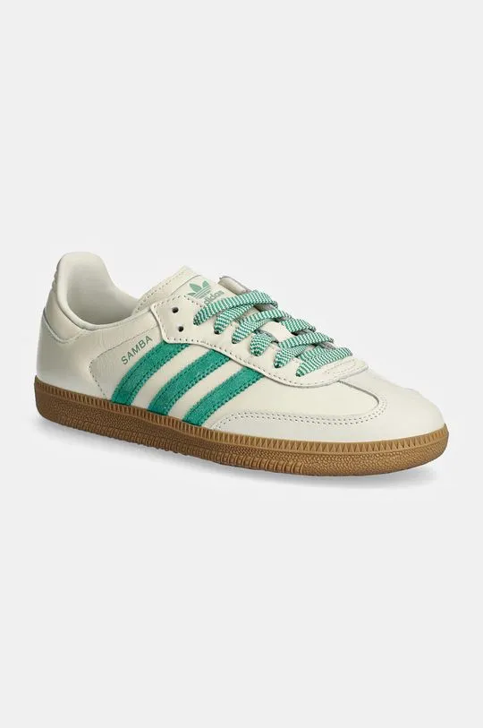 adidas Samba Off White Court Green JI3906