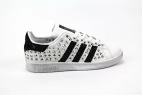 Adidas Stan Smith Total Borchie & Black Glitter