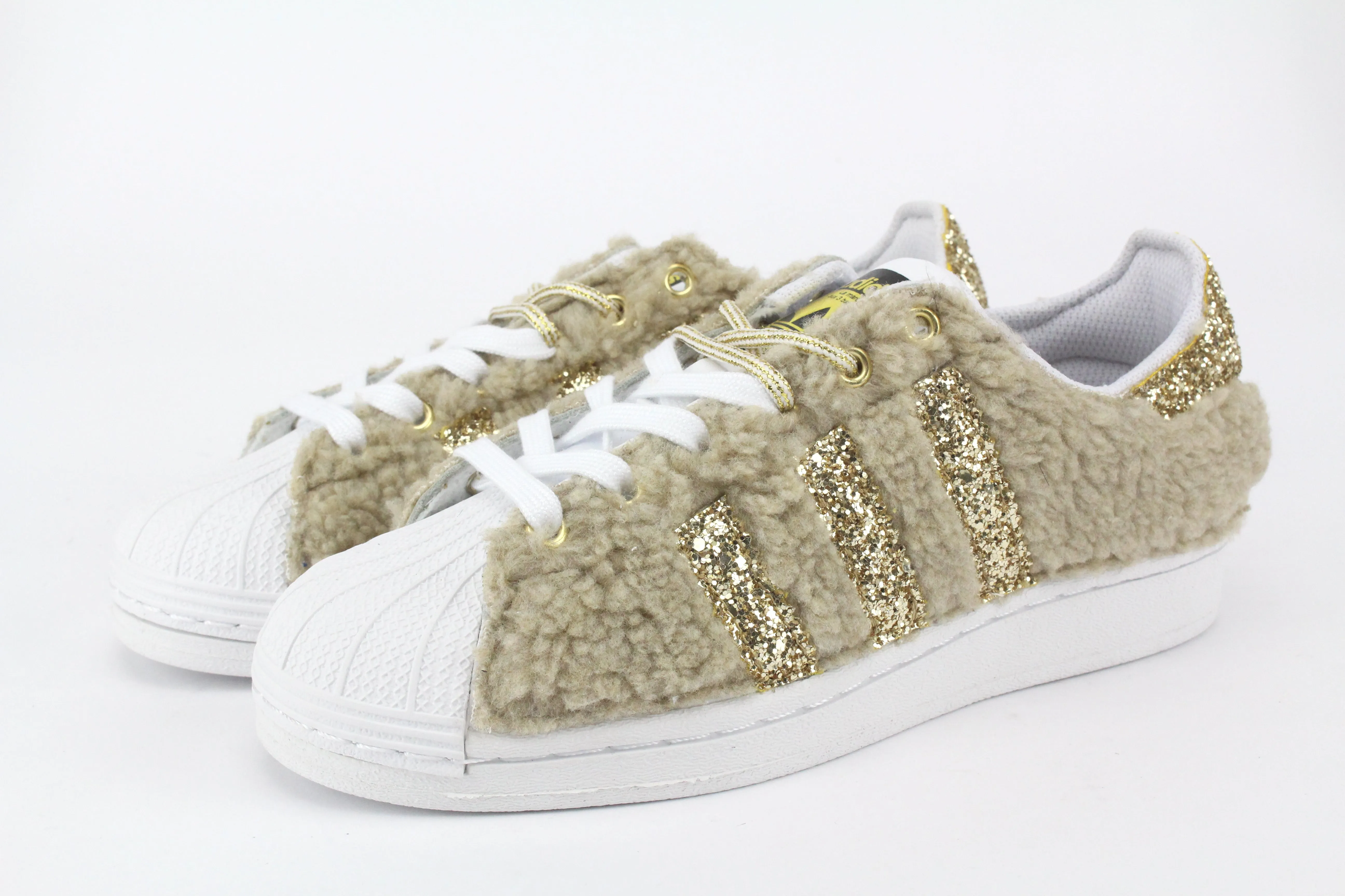 Adidas Superstar Lamb & Glitter Oro