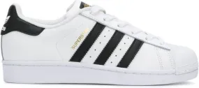 Adidas Superstar White Black Gold sneakers