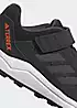 adidas TERREX Kids Terrex Agravic Flow Hook-&-Loop Trail Running Trainers