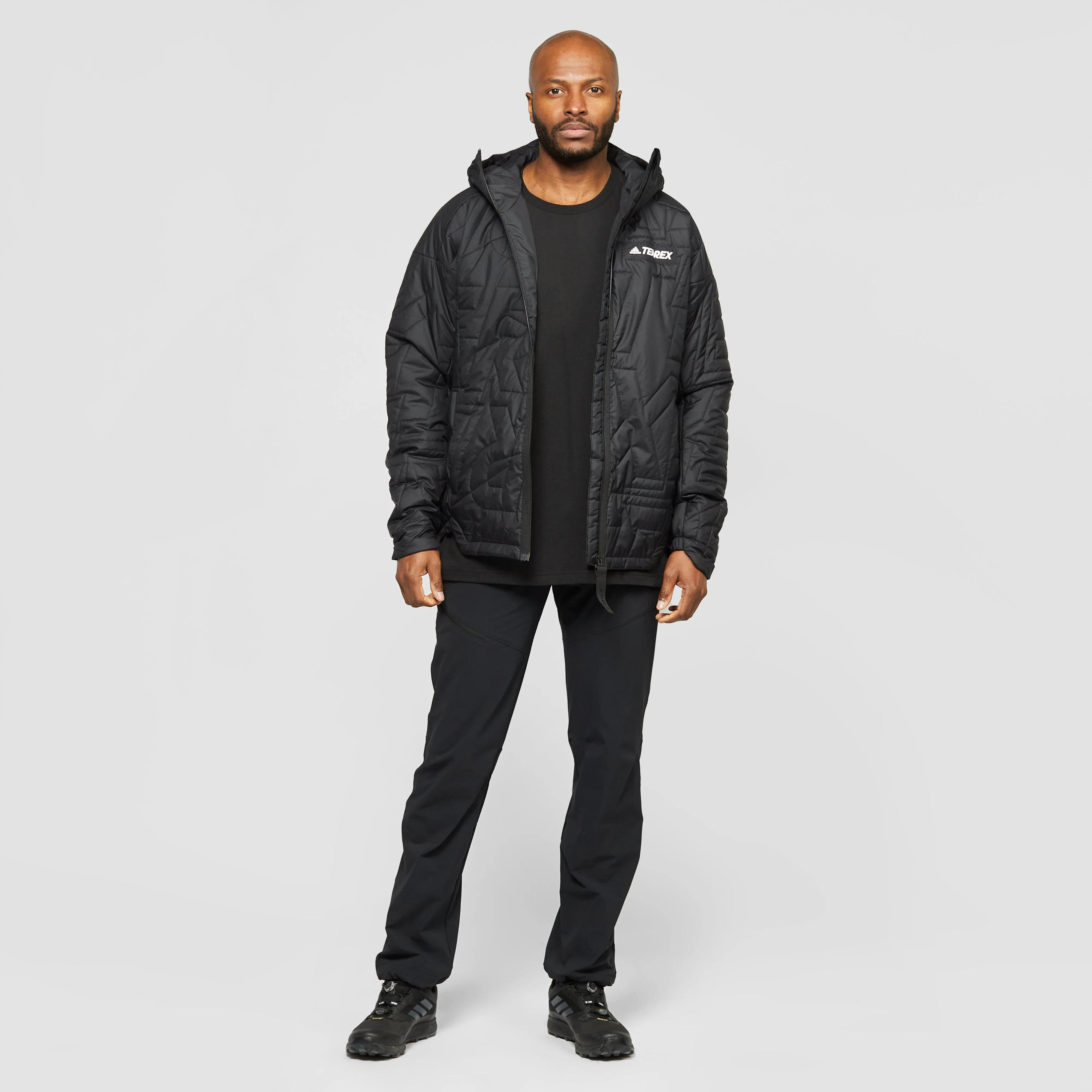 adidas Terrex Men's Terrex PRIMALOFT Padded Hooded Jacket | Ultimate Outdoors