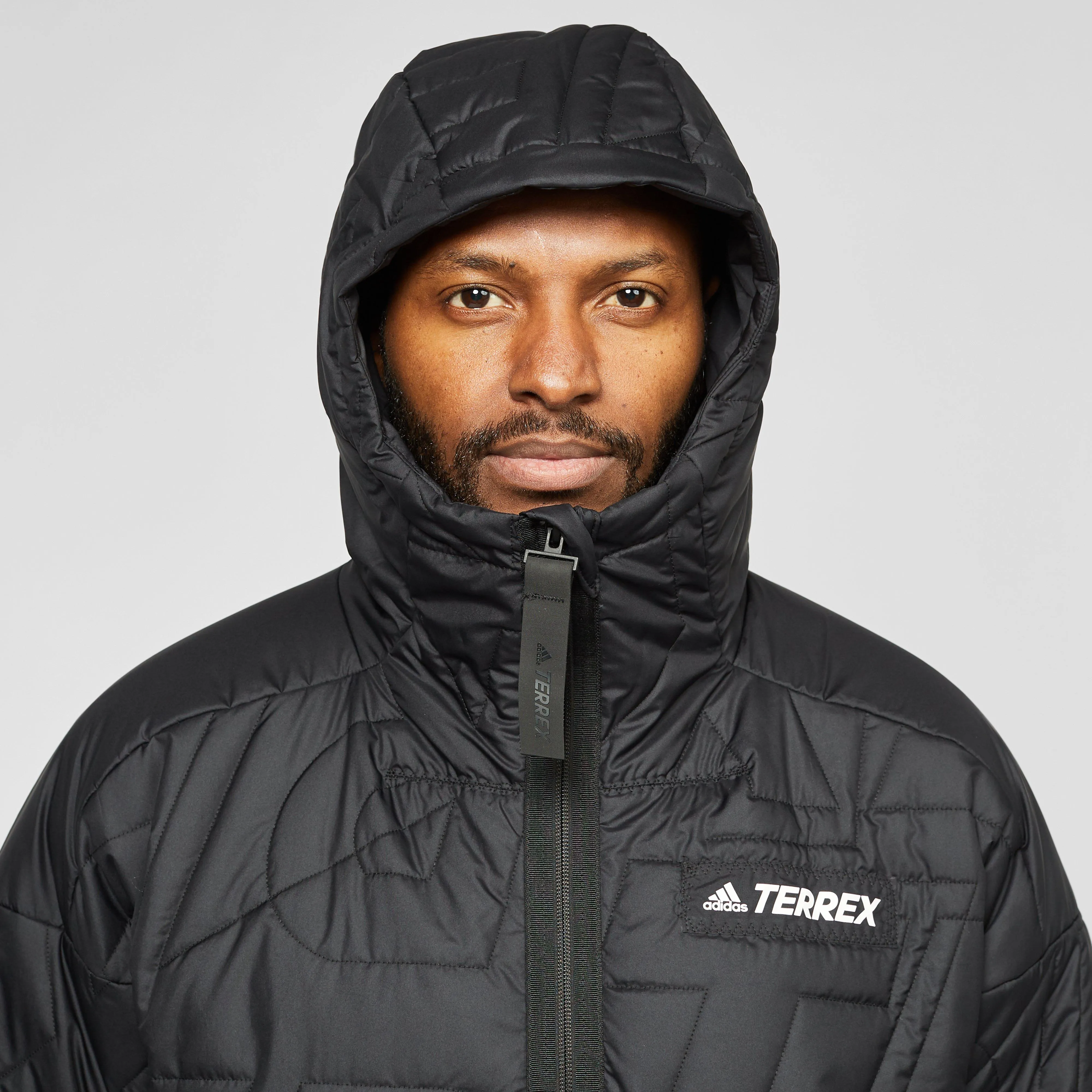 adidas Terrex Men's Terrex PRIMALOFT Padded Hooded Jacket | Ultimate Outdoors