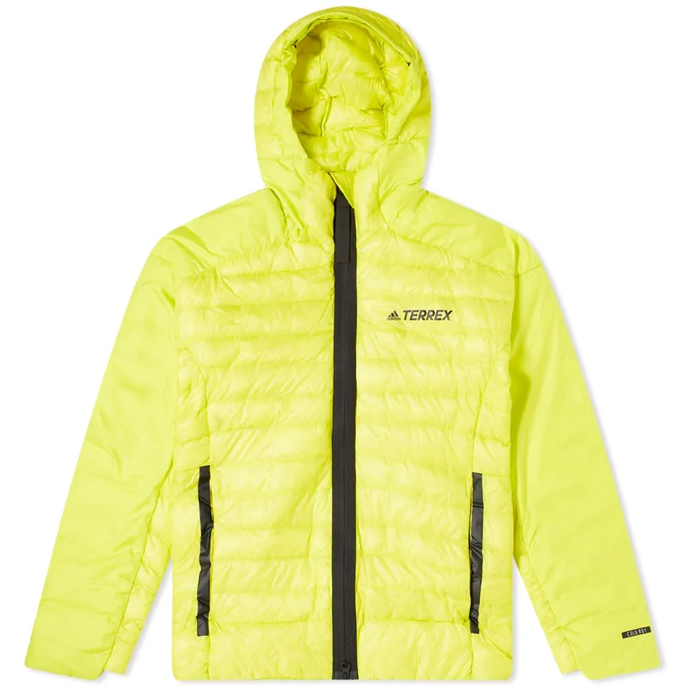 Adidas Terrex Myshelter Down Hooded JacketAcid Yellow