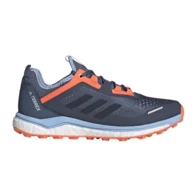 Adidas Women's Terrex Agravic Flow Trail Runner Tech Ink/Coral