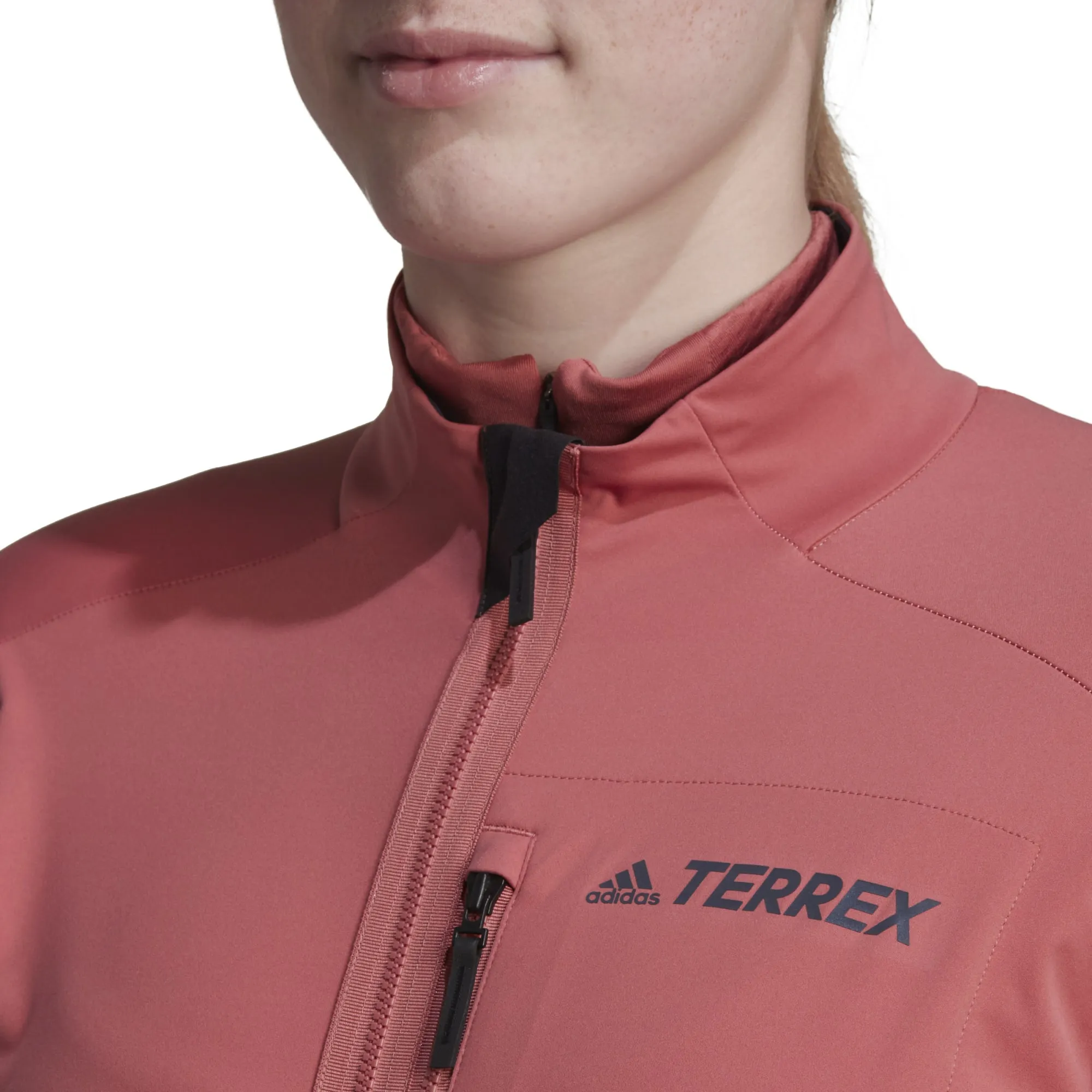 Adidas Women's Terrex Xperior Cross-Country Ski Soft Shell Jacket Wonred | Buy Adidas Women's Terrex Xperior Cross-Cou