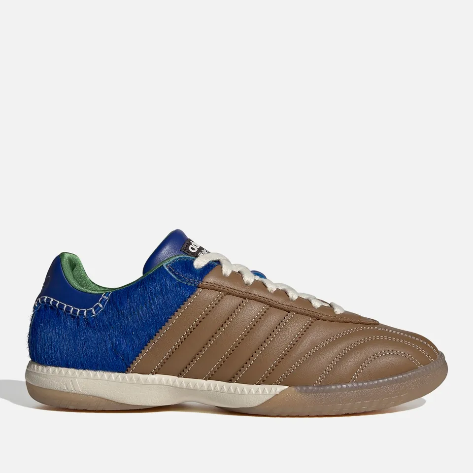 adidas x Wales Bonner Samba Millennium Leather and Pony Hair Trainers - UK 10 | Coggles