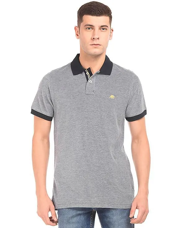 Aeropostale Regular Fit Pique Polo Shirt