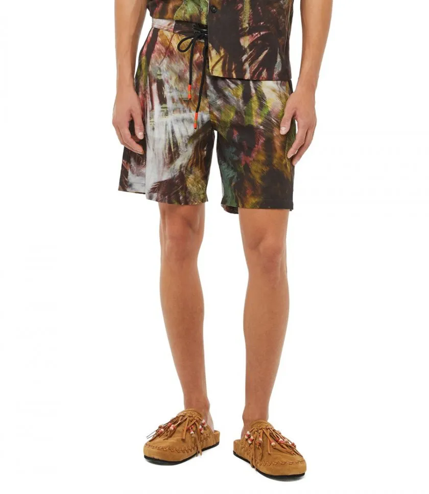 ALANUITROPICAL MADNESS LINEN SHORT