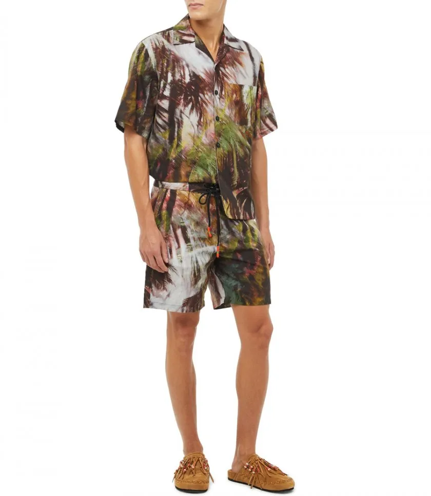 ALANUITROPICAL MADNESS LINEN SHORT