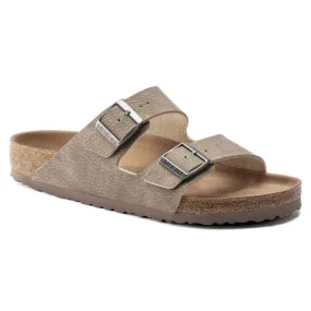 Birkenstock M' Arizona Desert Dust Gray Taupe Veg Microfibre Sandals