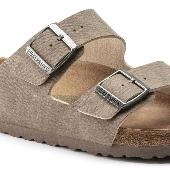 Birkenstock M' Arizona Desert Dust Gray Taupe Veg Microfibre Sandals