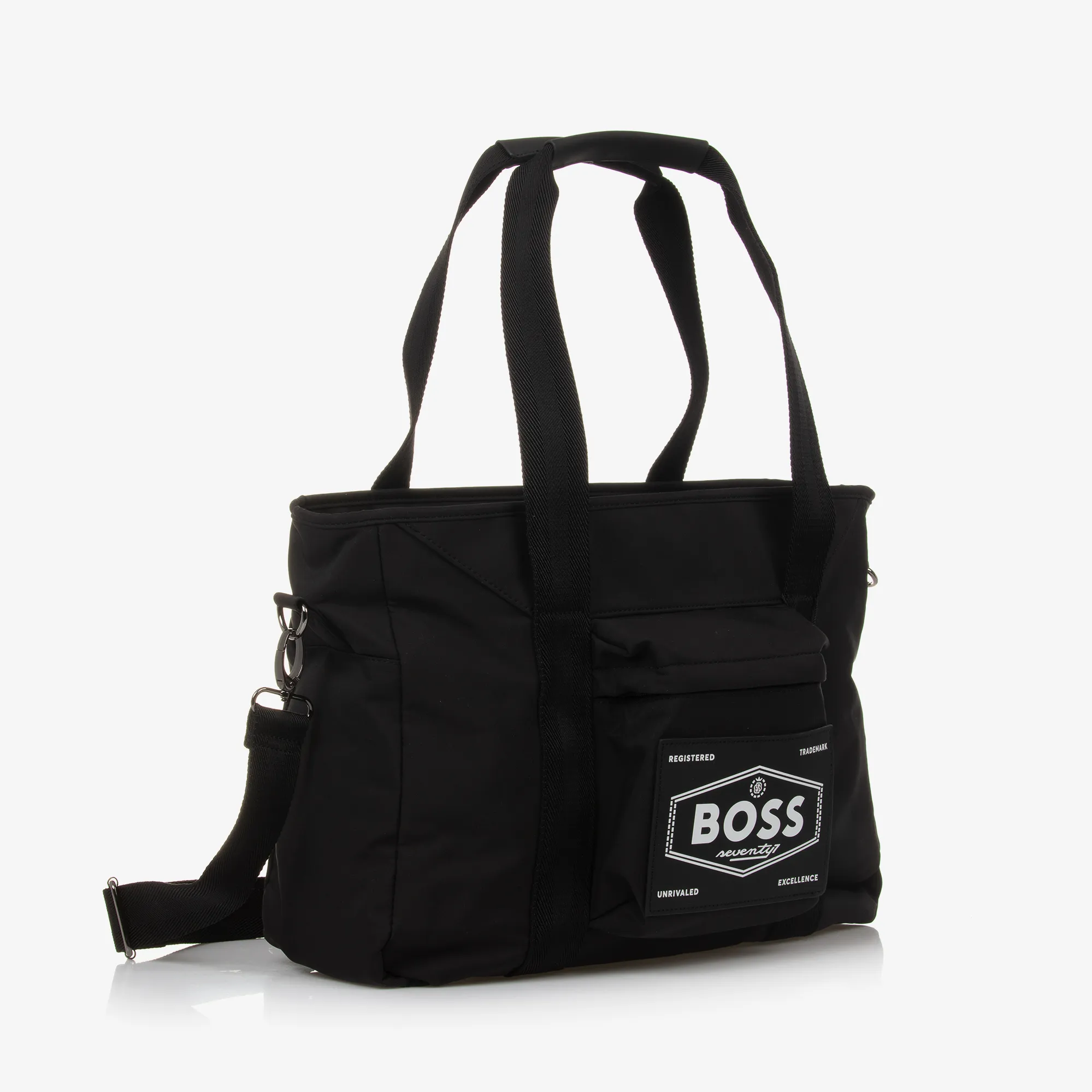 Black Logo Changing Bag (39cm)