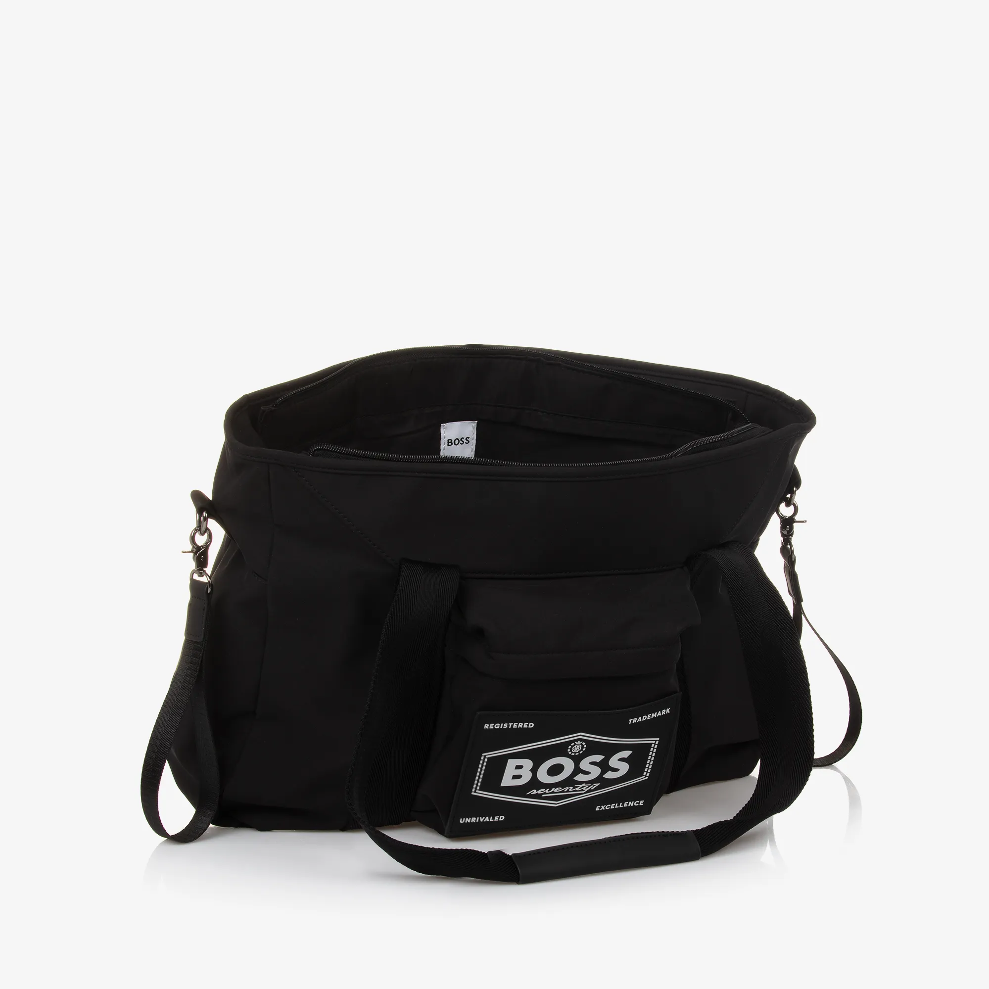 Black Logo Changing Bag (39cm)