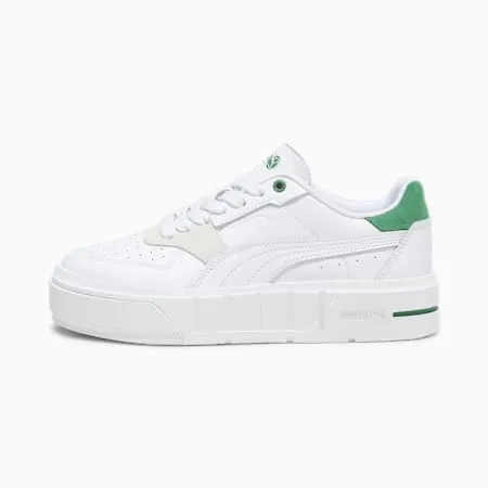 Cali Court Match Sneakers - Girls 8-16 years | PUMA White-Archive Green | PUMA Kids | PUMA 