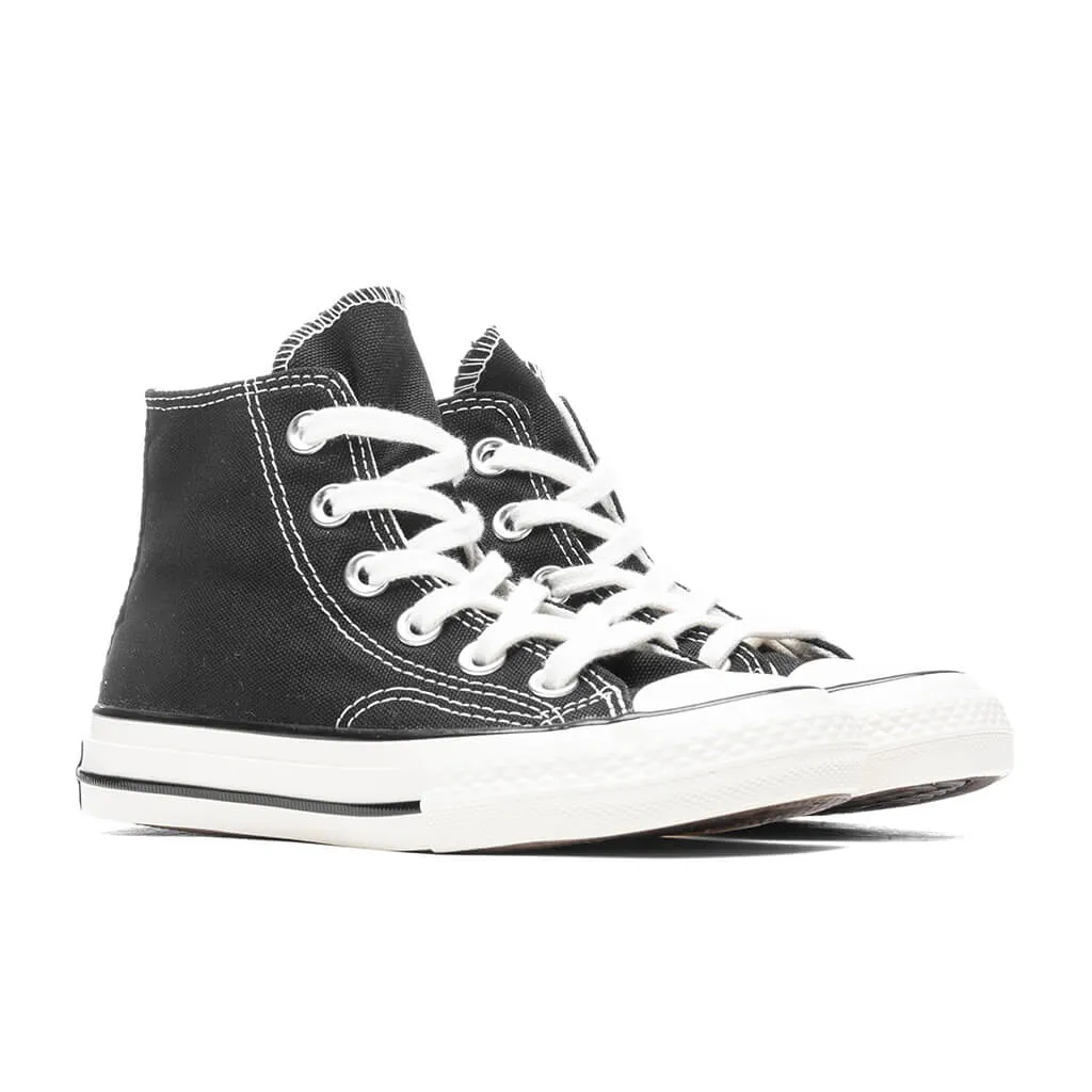 Chuck 70 Vintage Canvas (GS) - Black/Egret/Black