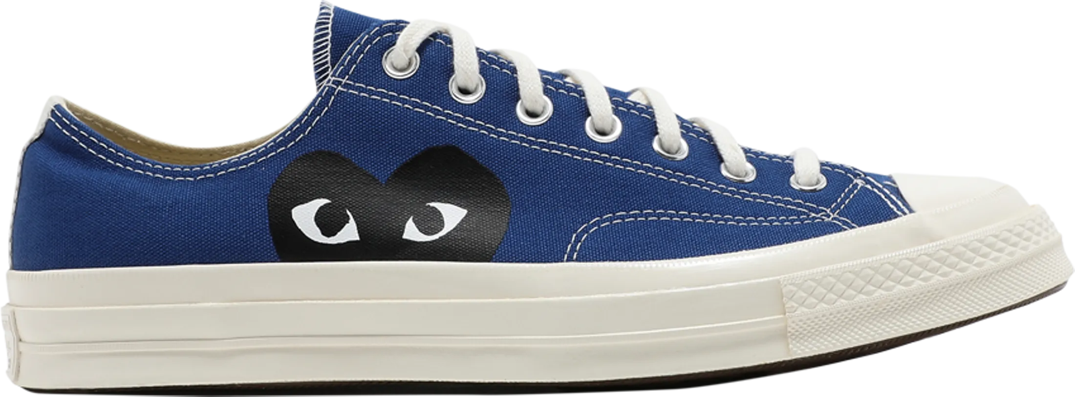 Comme des Garons PLAY x Chuck 70 Low 'Blue Quartz' - 171848C