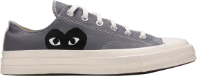 Comme des Garons PLAY x Chuck 70 Low 'Steel Gray' - 171849C