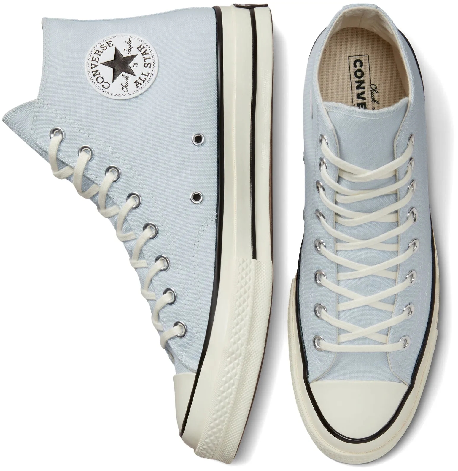 Converse Chuck Taylor All Star 1970s Hi Top Ghosted/Egret/Black