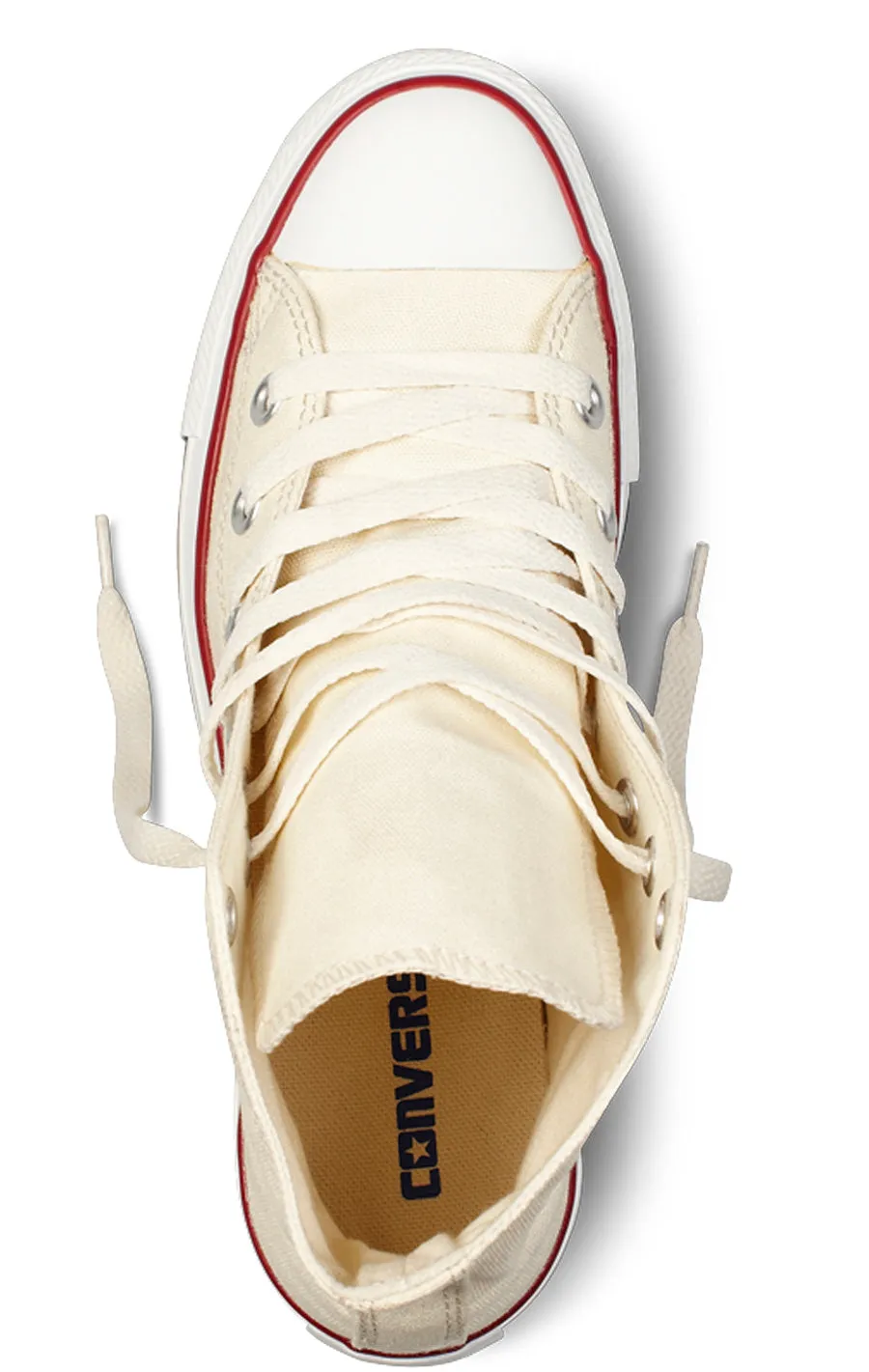 Converse Chuck Taylor All Star Hi Top Unbleached White