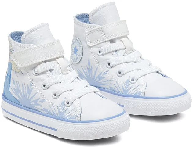 Converse Toddler Chuck Taylor All Star Hi Top Frozen 2 Elsa White/Blue