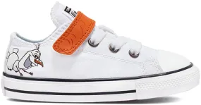 Converse Toddler Chuck Taylor All Star Low Top Frozen 2 Olaf White