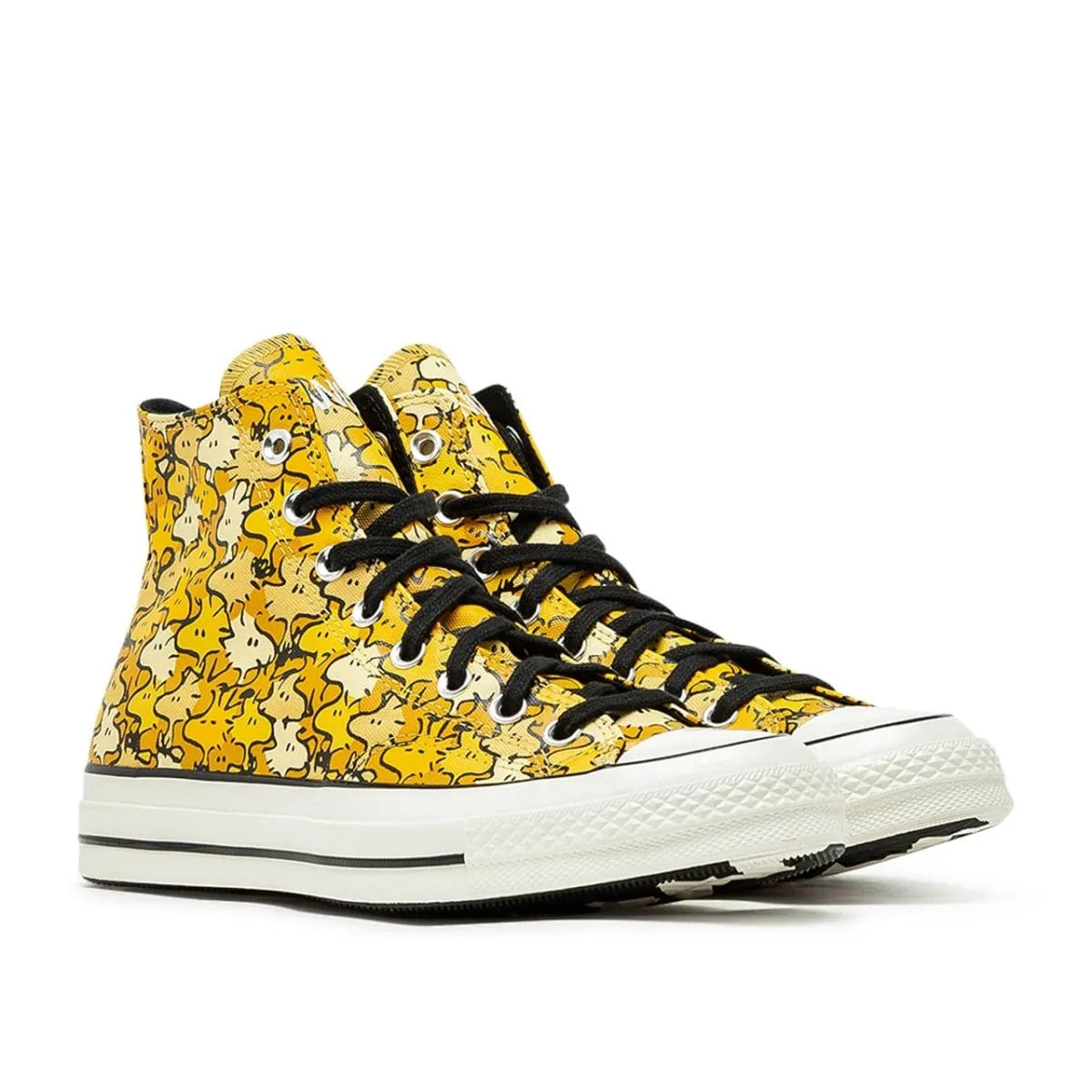 Converse x Peanuts Chuck 70 Hi Woodstock Camo (Yellow / Gold)