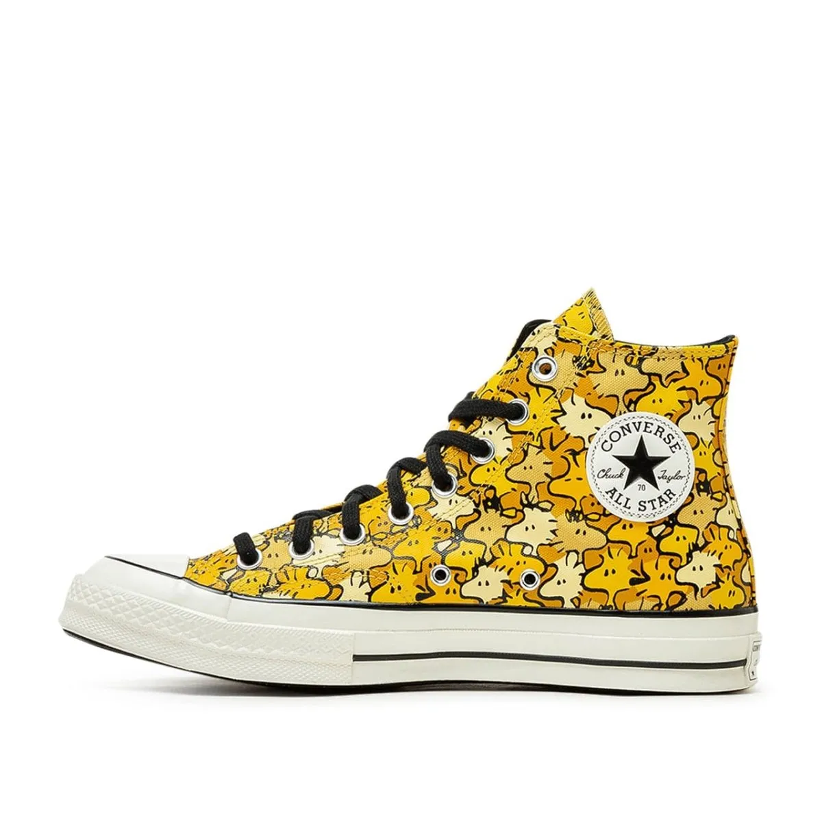 Converse x Peanuts Chuck 70 Hi Woodstock Camo (Yellow / Gold)