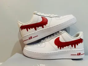 Custom Nike Air Force 1 Any Color Drip